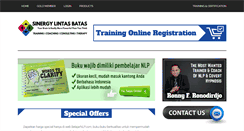 Desktop Screenshot of belajarnlp.com